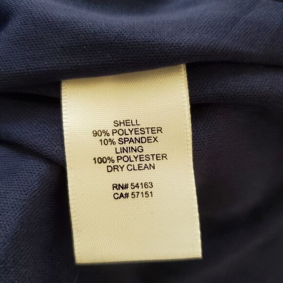 Eliza J Bubble Sleeve Velvet Sheath Dress size 16W in Navy - NEW - Picture 13 of 13